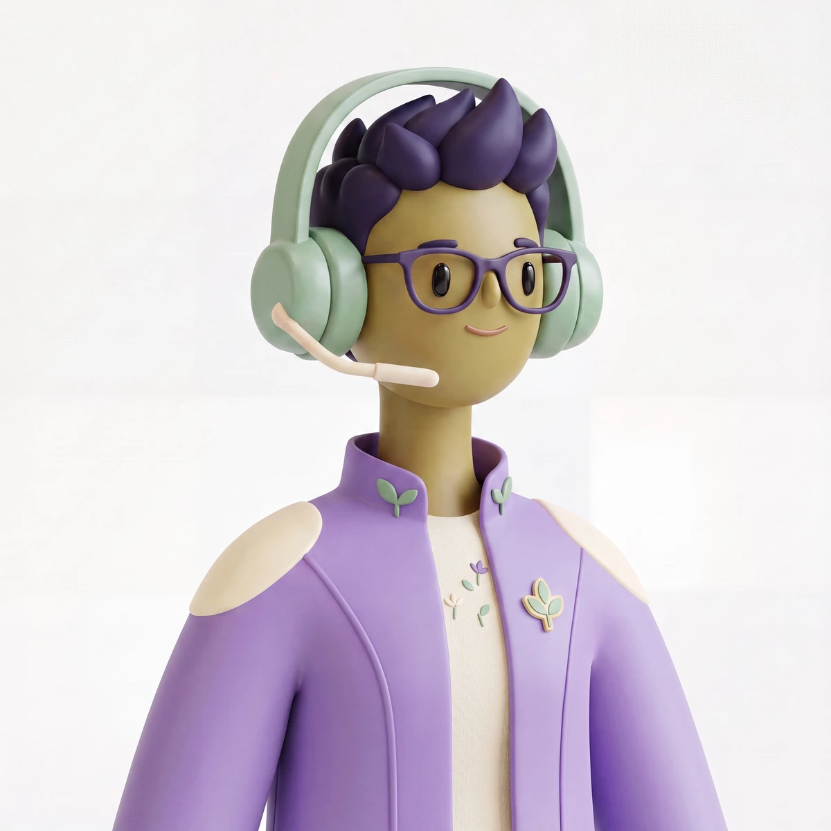 Sprout, Reactivation CRM — 3D character portrait